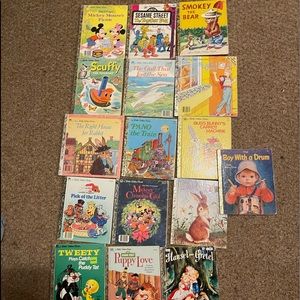 Little Golden Book Hardcover Book Collection (16)